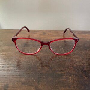 Warby Parker Daisy W623 Women’s Frames Only Red Cat Eye 54-17-142 Full Rim Style